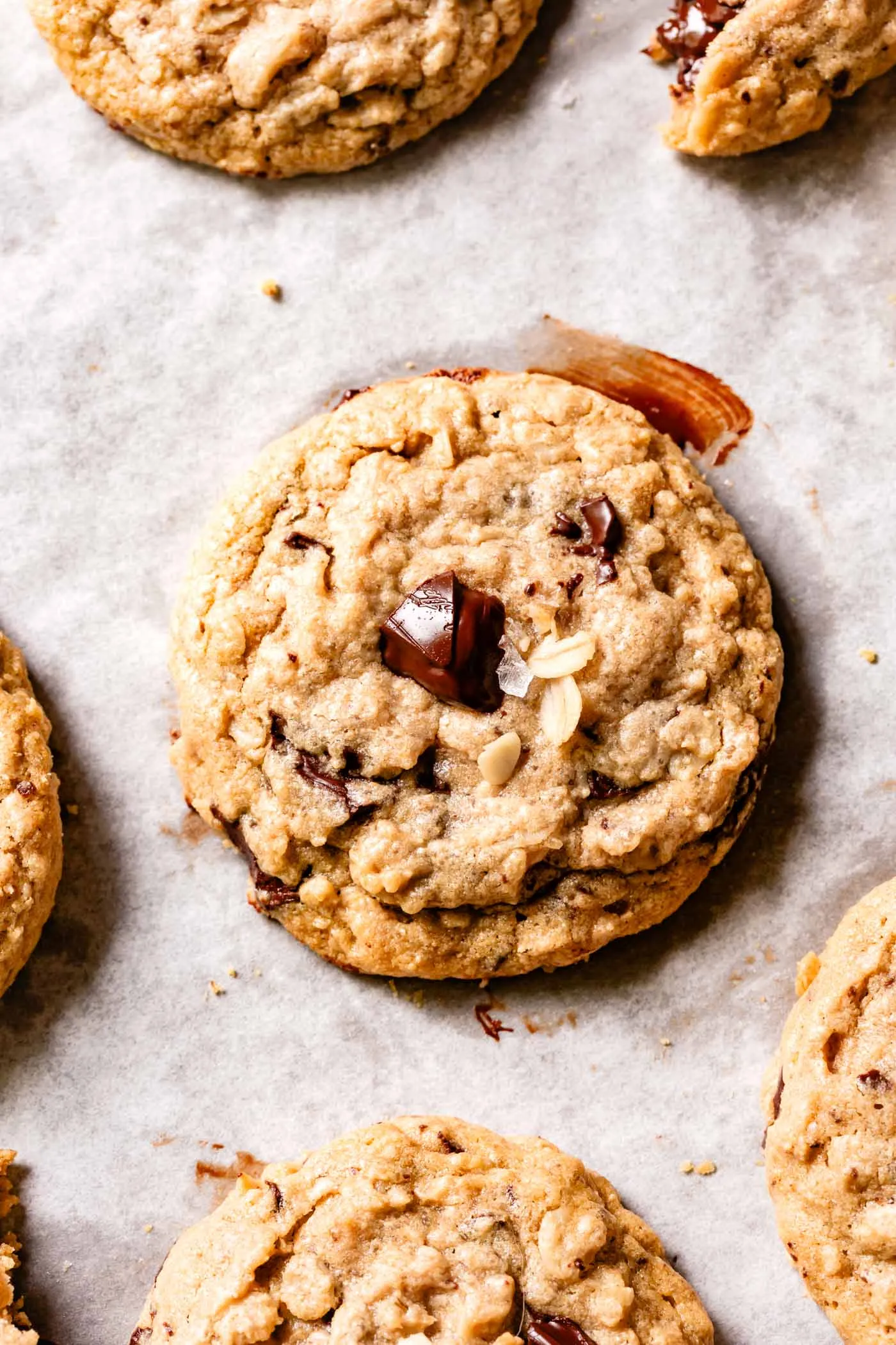 Soft and Chewy Gluten-Free Peanut Butter Oatmeal Cookies